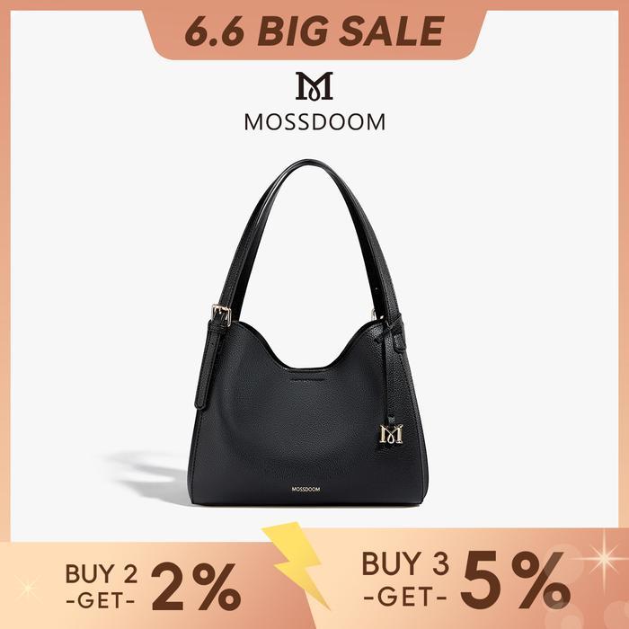Mossdoom Tas Bahu Modis Wanita Tas Totebag Sederhana