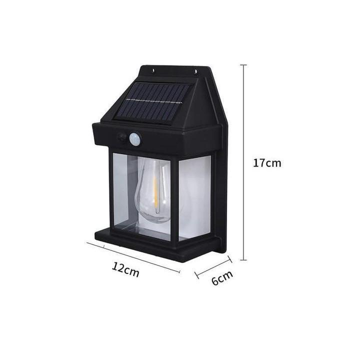 Pesona_Gadisku Lampu Solar 100 Led/ Lampu Solar Tangga Xy-888 / Lampu Dinding Solar Sensor Gerak