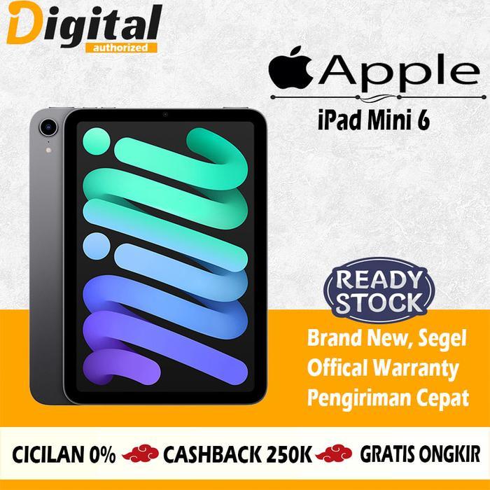 TERLARIS Apple iPad Mini 6 2021 64GB 256GB WIFI Pink Gray Purple Starlight READY