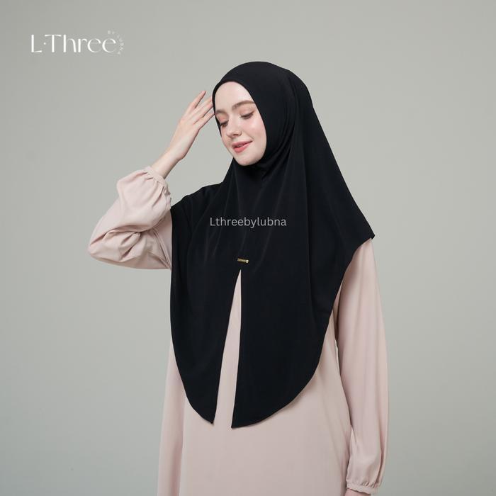 Promo Hijab Instan Ukuran Standar Bahan Jersey Premium Model Simple Dan Elegant L Three By Lubna