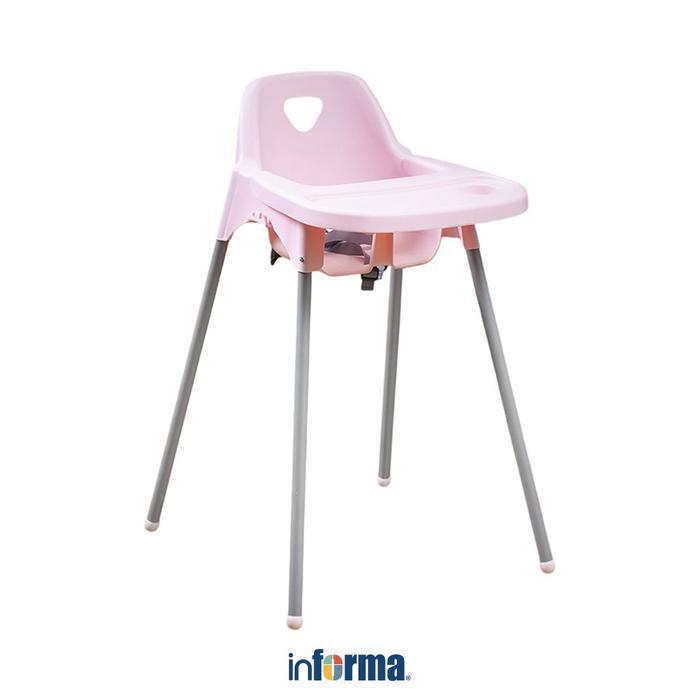 Informa Torry Deux Kursi Makan Bayi - Pink Baby High Chair Perlengkapan Makan Anak Kursi Tinggi Bayi