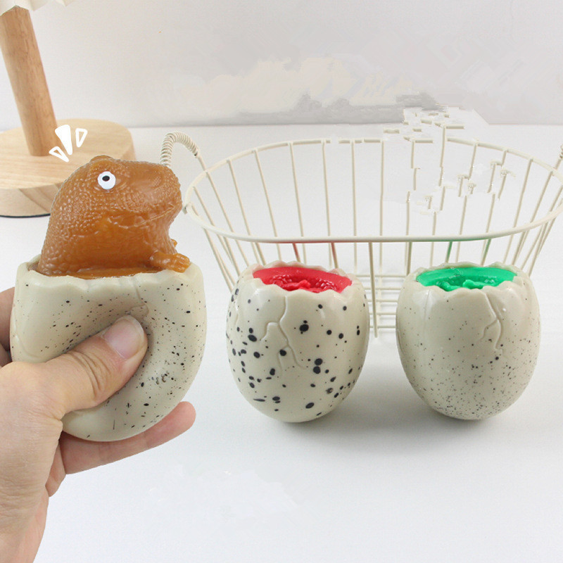 Novelty Cute Vent Dinosaur Cup Squeeze Whole Person Toy Dinosaur Squeeze Cup Toy Vent Ball Slow