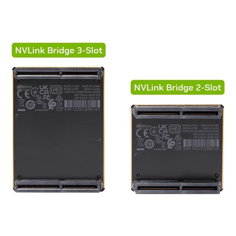 Original NVLink Bridge NVLink Bridge 2-slot/NVLink Bridge 3-slot For RTX A4500/A5500/A5500/A6000