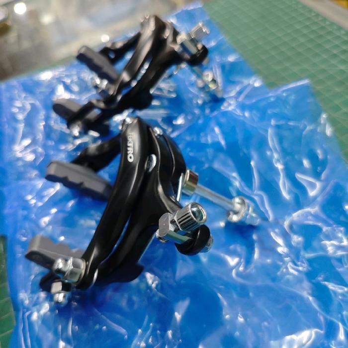 Ready Stok U Brake TEKTRO TKW810C 810 C Alloy Long Arm Double Pivot Rem Ubrake Panjang Tektro C
