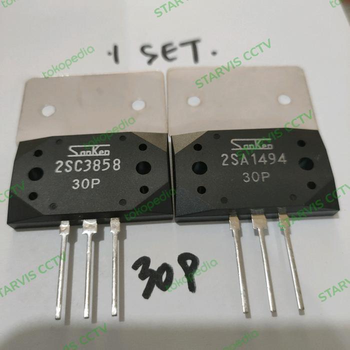 Transistor Sanken 3858 Original 1494 Original 1Set Promo Seri 30P Terlaris