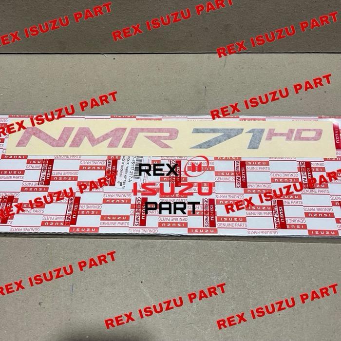 STIKER STICKER ISUZU NMR 71 NMR71 HD ORIGINAL ISUZU