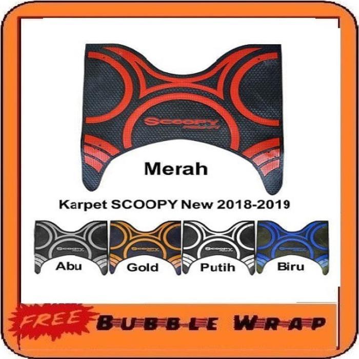 Ada Stok karpet motor new scoopy 2018 2019 2020 2021 2022 pijakan alas scoopy