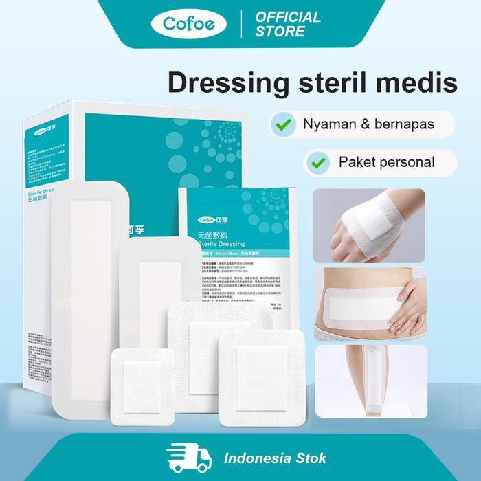 Terlaris Cofoe Plester Putih Medis Perekat Perban Micropore Untuk Luka Perban Luka Operasi Besar