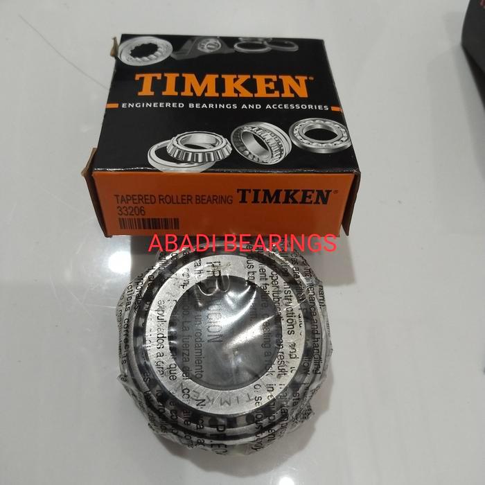 Bearing Tapered 33206 Timken Asli
