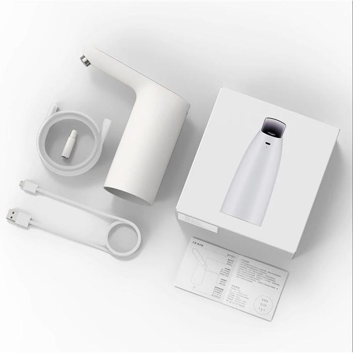 vanisashopp Mijia Xiaomi Pompa Galon Air Dispenser Water Pump Rechargerable Touch