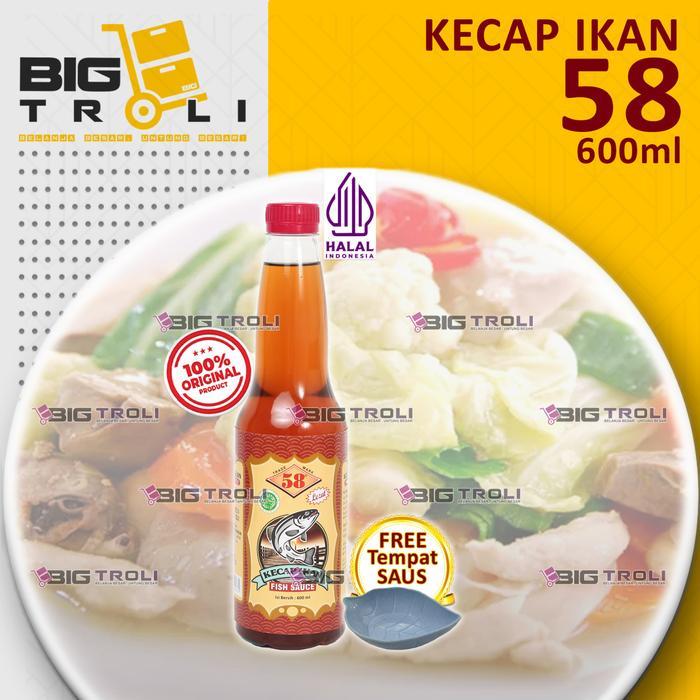 NEW Saos 58-Kecap ikan Kecap Asin Saos Tiram Saos Rasa Raja Minyak Wijen Kecap Inggris (600ml)