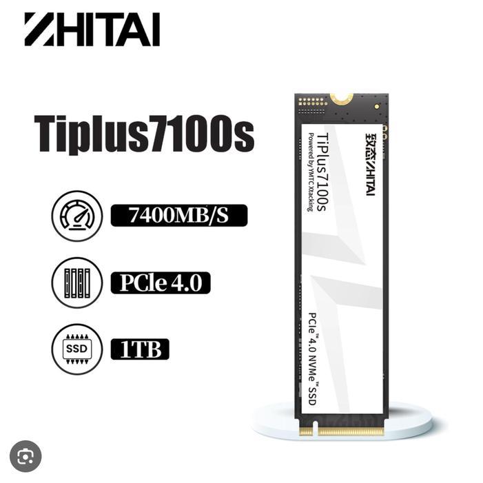 TERLARIS ZHITAI SSD NVMe 2280 Gen4 TiPlus 7100s 2TB 7000 MB/s