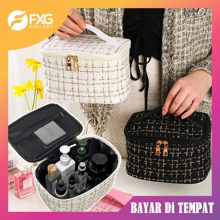 FXG Tas Kosmetik Travel Bag Premium Pounch Make Up Tahan Air Fashion Korea TK19