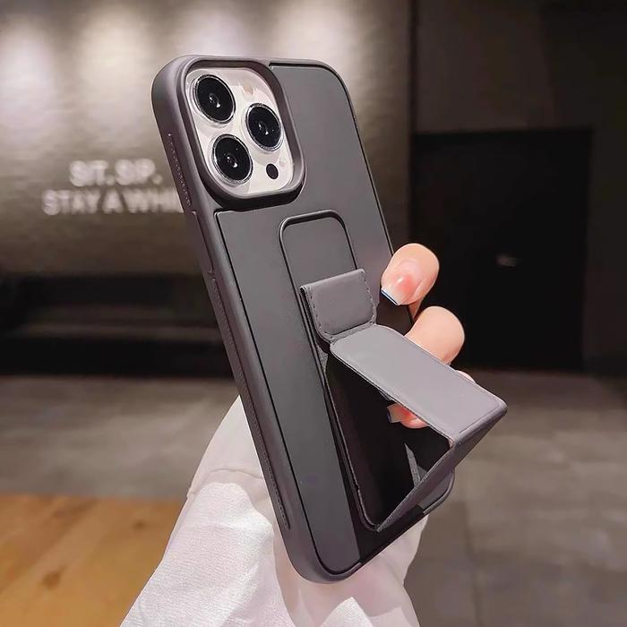 BoomSale CrashStar Folding Wristband Stand Silicone Skin-friendly Shockproof Phone Case For iPhone