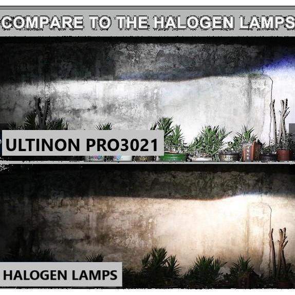 LAMPU LED Mobil H3 PHILIPS ULTINON PRO3021 Bohlam Headlamp Lampu Besar