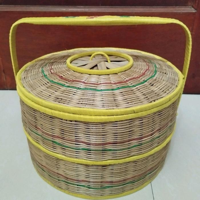 Rantang bambu, Tenong 3 susun, Wadah penyimpanan