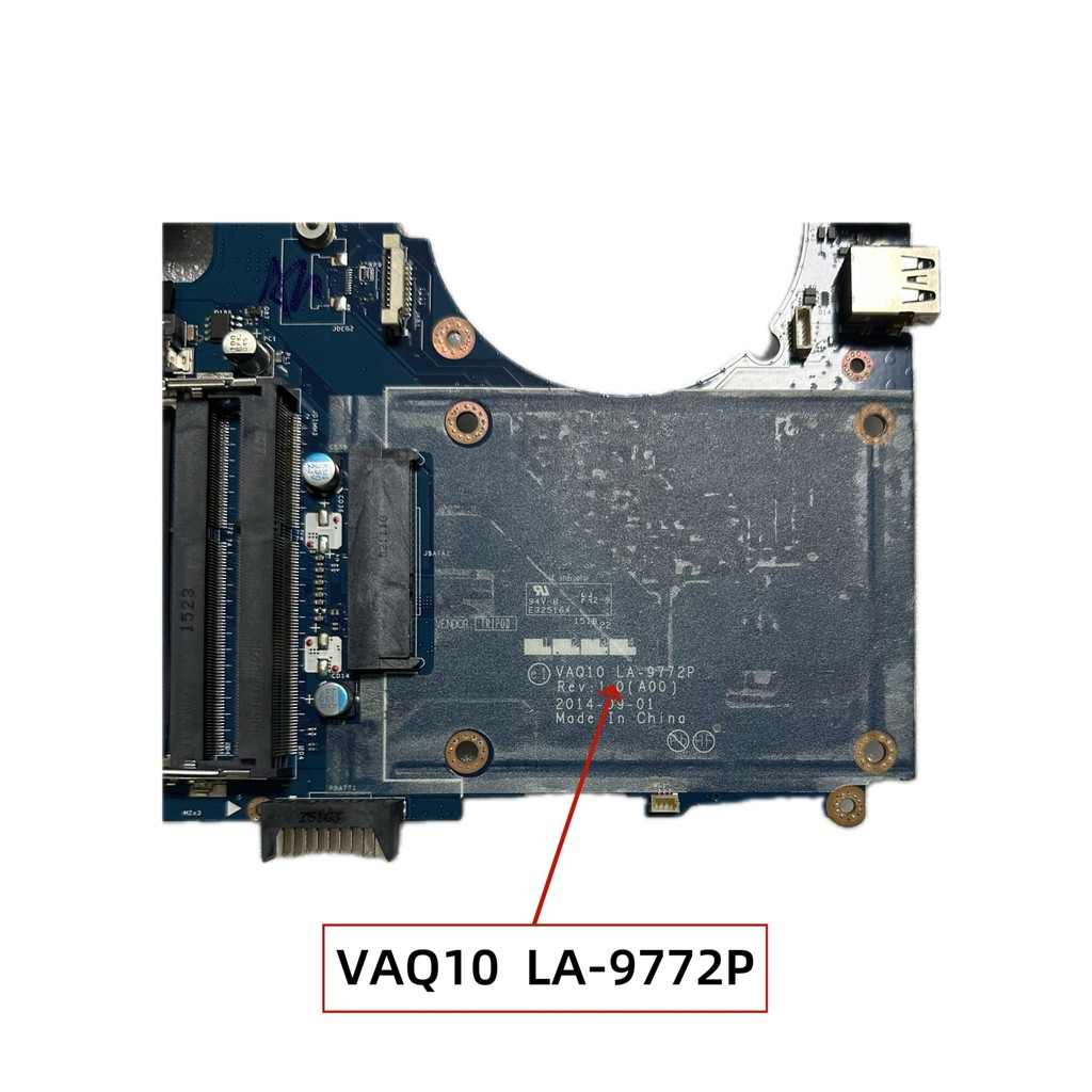 VAQ10 LA-9771P LA-9772P For Dell Precision M4800 Laptop Motherboard With SR17C Shipset Support i7