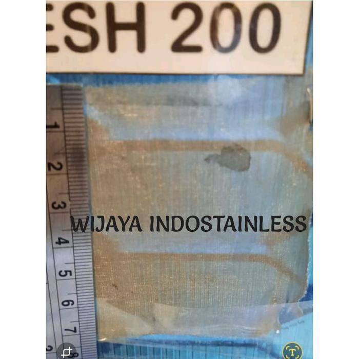 Kawat Mesh 200 Stainless SS 304 Wiremesh Wire Mesh Kawat Ayakan SS304