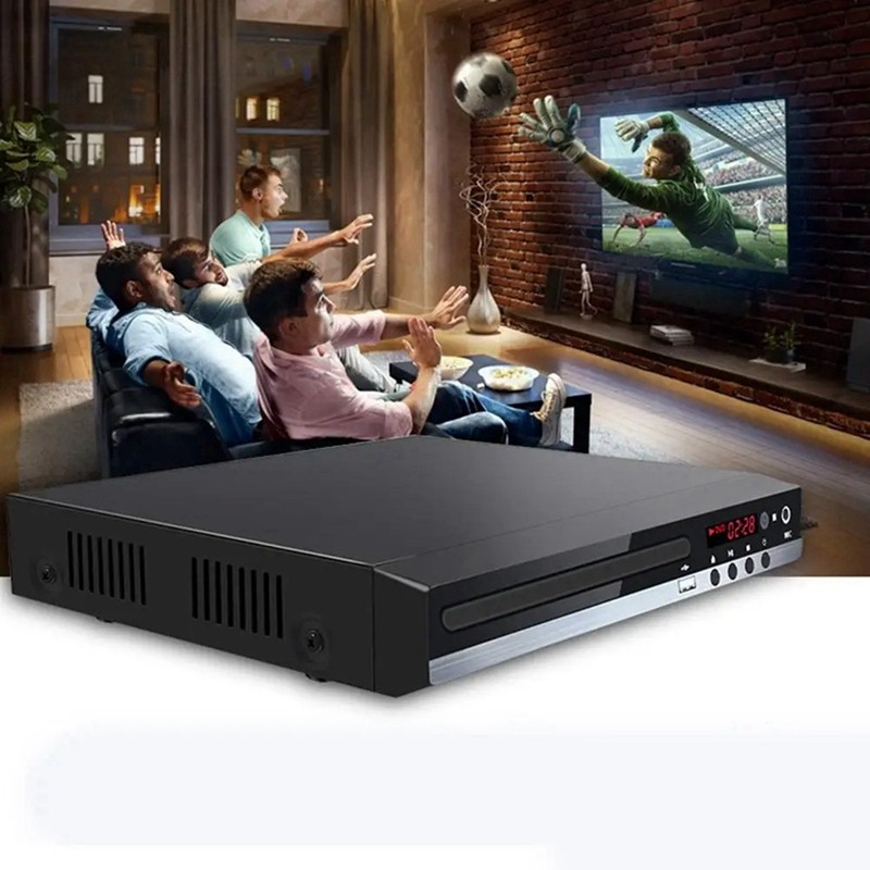 Home DVD Player 1080P DVD Video Player EVD Student CD Player VCD Eye Protection DVD Player Box-EU