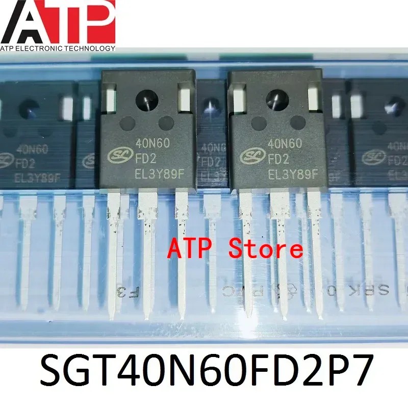 10PCS/LOT 100% New Original SGT40N60FD2P7 40N60FD2 SGT40N60FD1P7 40N60FD1 TO-247 40N60 IGBT