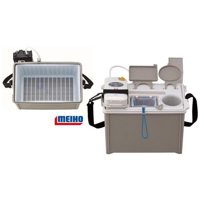 (PROMO) MEIHO IKIESA BAG S BOX TEMPAT UMPAN HIDUP LIVE BAIT COOLER