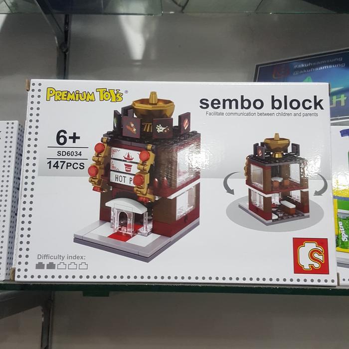Lego Sembo Block SD6034 Hot Pot Store