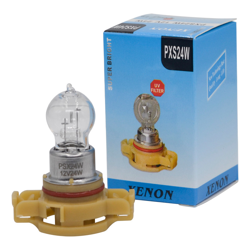 2pcs Auto Amber 24W H16 5202 Halogen Bulb xenon PSX24W  drl 12V fog
