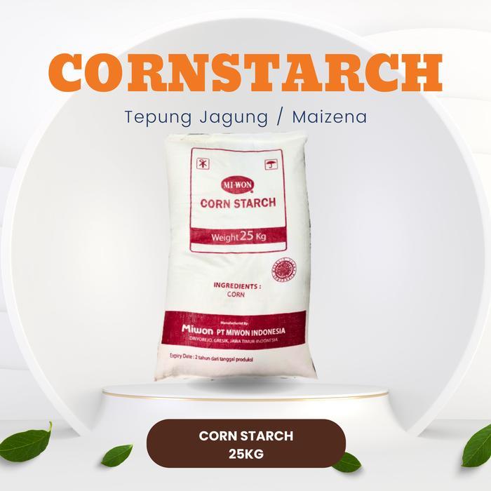 Promo Miwon Cornstarch Tepung Jagung Maizena Miwon 25Kg Terlaris