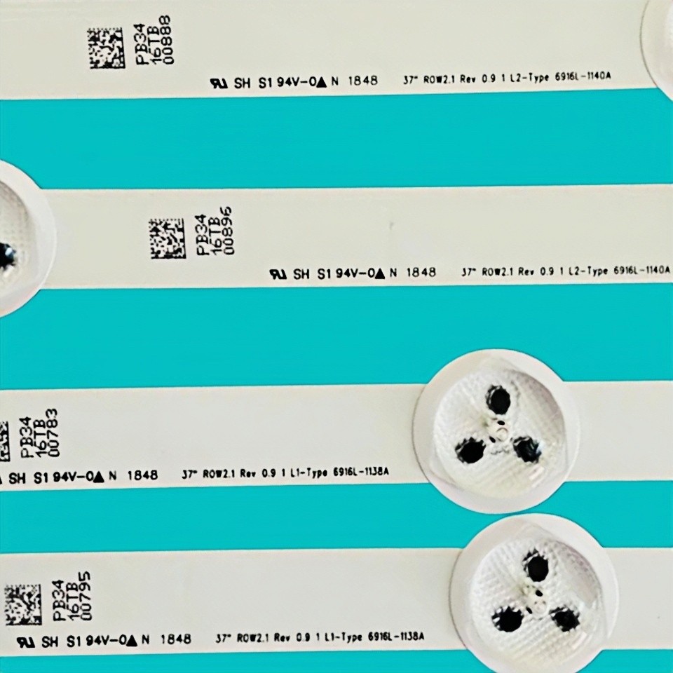 LED backlight strips for TV 37LN5403 37LN540B 37LN541U 37LA613V 37LA615V LATWT370R 6916L-1138A 1137A
