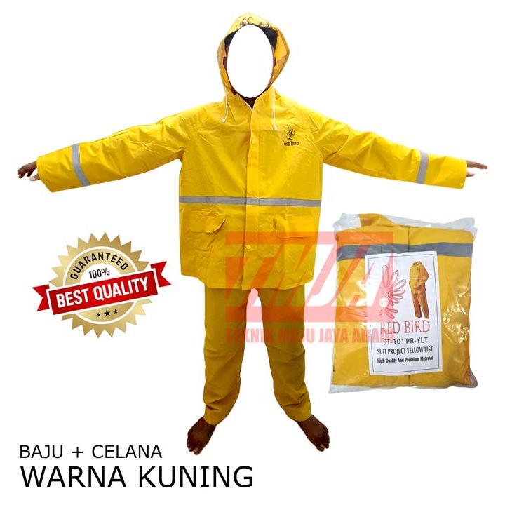RED BIRD REDBIRD Jas Hujan ScotchLite / Rain Suit (Baju + Celana)
