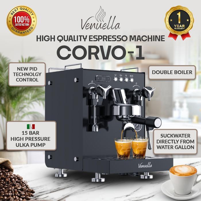 Mesin Kopi Espresso Commercial Corvo 1 - Venuella Used Double Boiler Machine