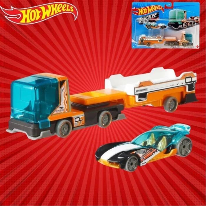 Hot Wheels District Transport Super Rigs Transporter BDW51 935B Diecast