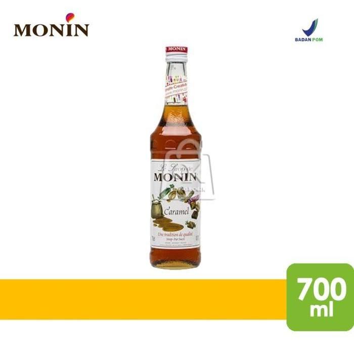 Caramel Syrup Monin / Sirup Monin [Botol 700 ml]