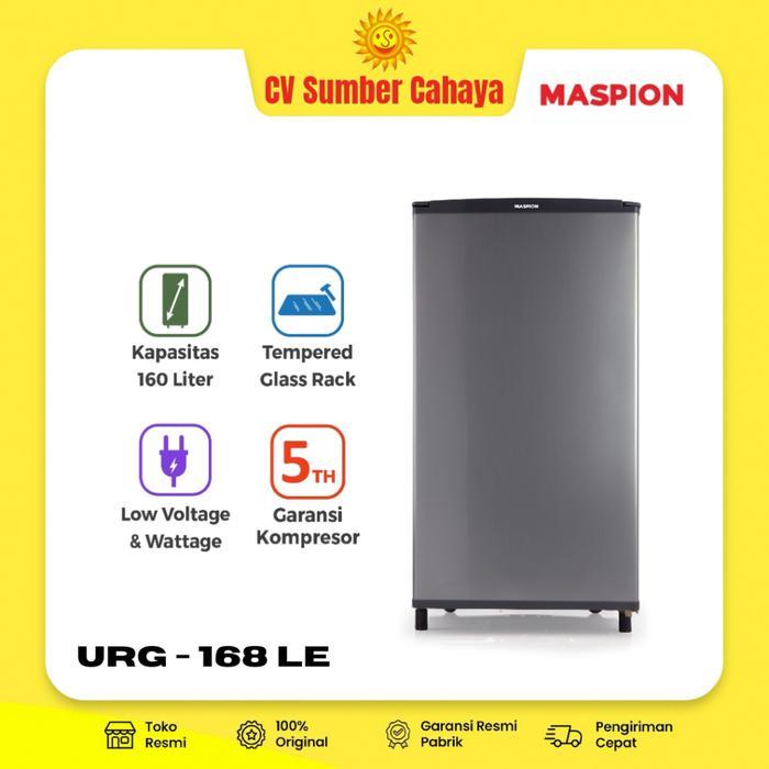 Maspion Kulkas 1 Pintu URG 168-LE PROMO MURAH GARANSI RESMI