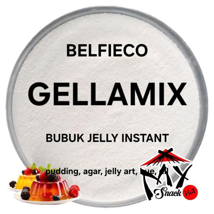 PROMO BELFIECO GELLAMIX 250GR BUBUK JELI MURNI PUDING PUDDING KARAKTER JELLY ART SILKY SOFT PUDOT