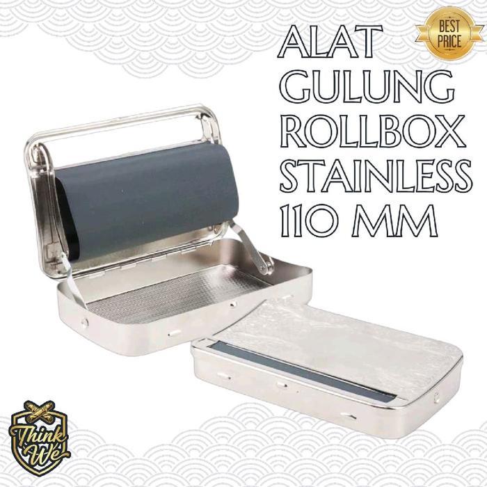 Think Alat Gulung Kerajinan Kertas Rollbox 110 MM Stainles Tahan Lama & Mudah Digunakan untuk Hasil