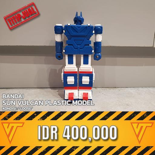 HOT SALE!!! SUN VULCAN PLASTIC MODEL BY BANDAI TERMURAH