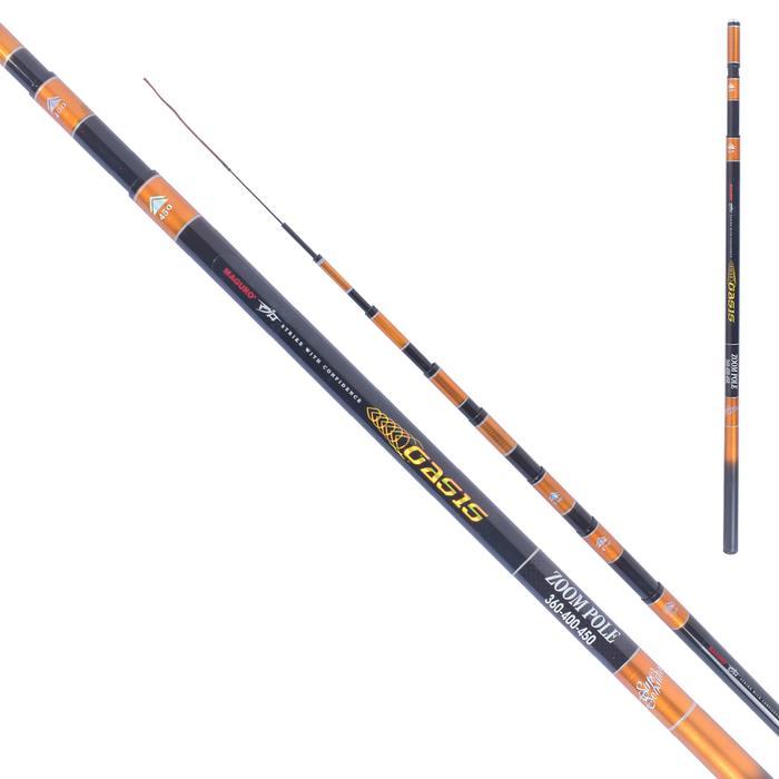 Odysseyerss// Joran Tegek Maguro Oasis 360 450 540 630 Zoom Pole Carbon Keryu Kaku Ruas Panjang ~