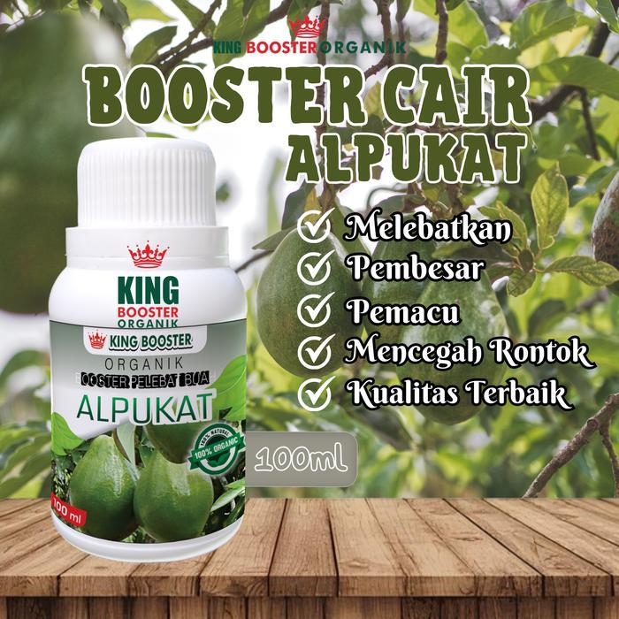 Josjismatt_ Booster Cair Avocado / Alpukat Melebatkan Secara Maksimal 100Ml - King Booster