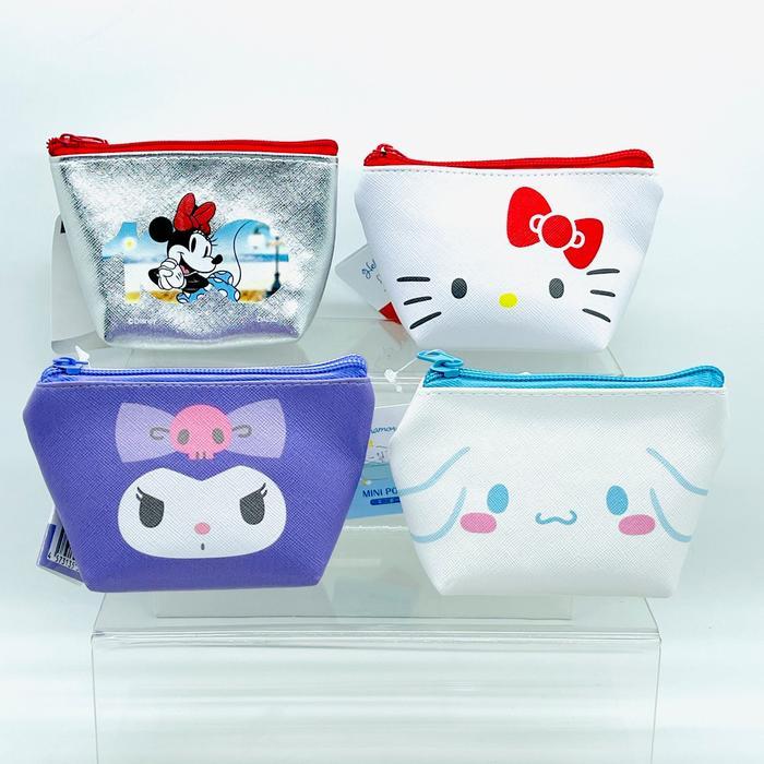 SANRIO DISNEY MINI POUCH MAKE UP POUCH COIN POUCH SANRIO DAISO JAPAN