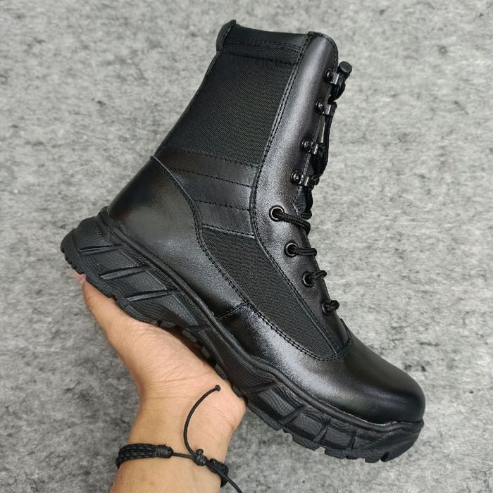 Sepatu PDL Hitam POLRI / Sepatu PDL Hitam POLRI Produksi / Sepatu PDL POLRI