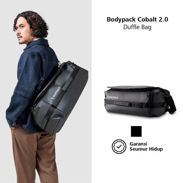 Bodypack Cobalt 1.0 & 2.0 Regular Duffle Tas Ransel Jinjing Gym Travel Roadtrip Durable Tahan Lama