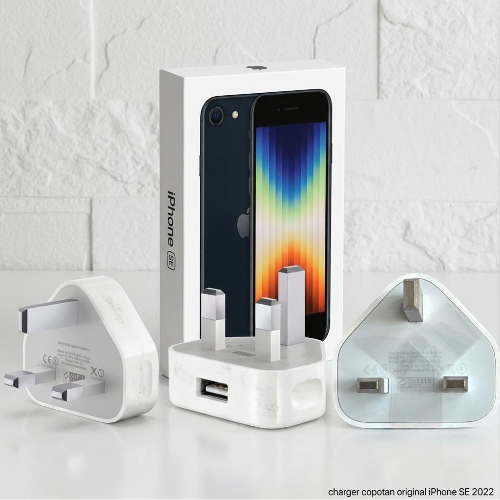 Charger Copotan Apple A1399 Second Ori 5V1A Cocok iPhone SE 2022