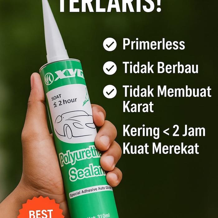 Lem Kaca Mobil PU 310ml XYG | Sealant Kaca Mobil Kuat & Cepat Kering