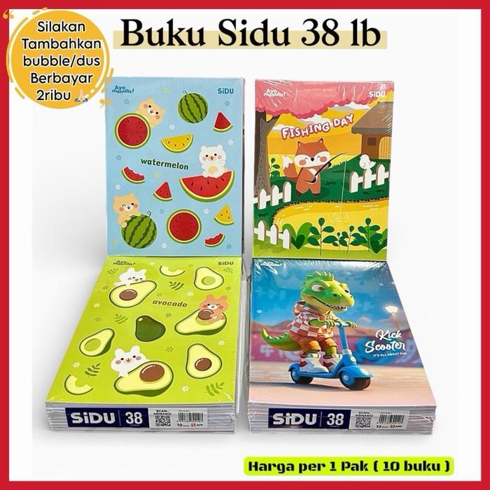BUKU TULIS SIDU 38 LEMBAR / BUKU SIDU 38