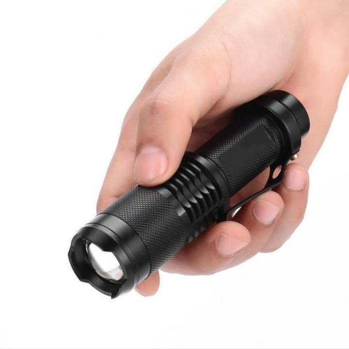 Senter Mini Led / Senter Super Terang / Senter Polisi