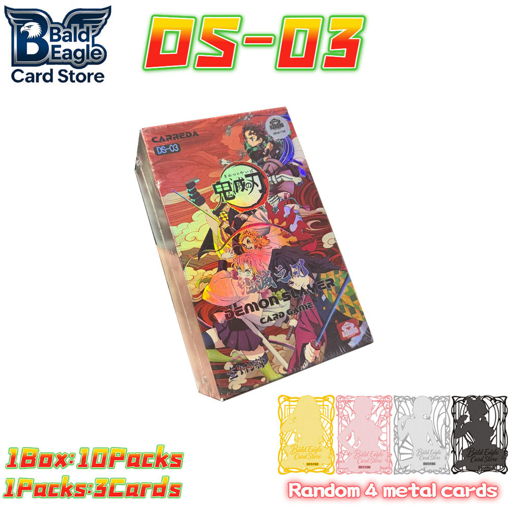 Out Of Print Demon Slayer DS-03 Anime Cards Trading Collection Card Treasured Animation Card