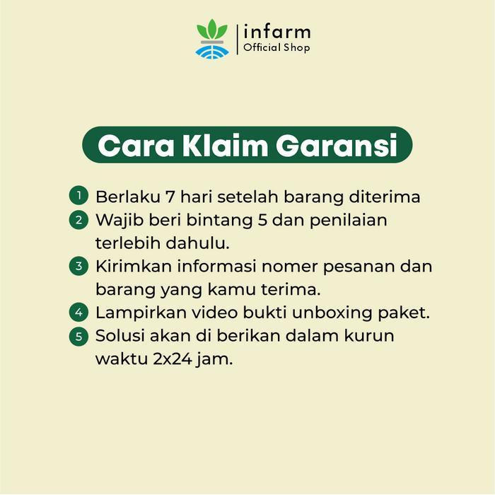 New Product - Infarm - Pupuk Ab Mix Hidroponik Besar Umbi Untuk 1000 Liter Pupuk Cair Ab Mix Umbi