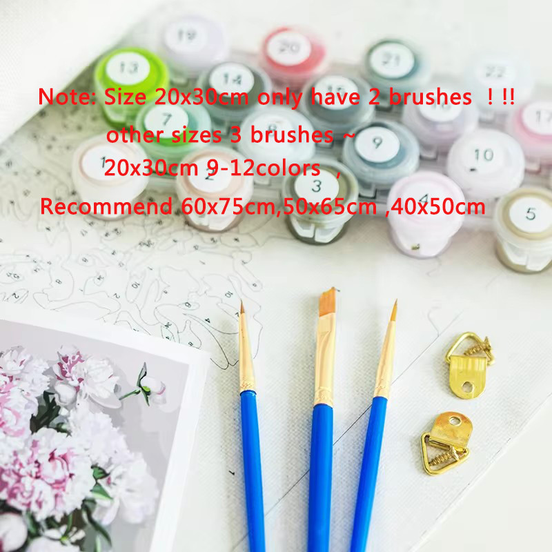 GATYZTORY Oil Painting By Numbers Paint Kit Cats Painting Numbers Adults Crafts Drawing By Numbers