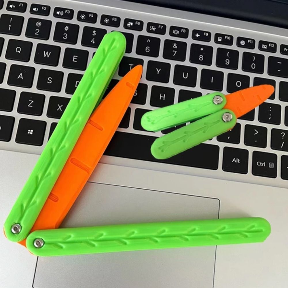 Gravity Folding Claw Knife Radish Knife 3d Printing Gravity Knife Small Radish Knife Push Card